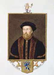 Retrato de Sir John Mason (1503-66) de 